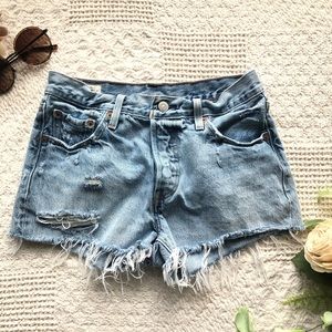 Custom Levi's 501's High Waist Denim Jeans